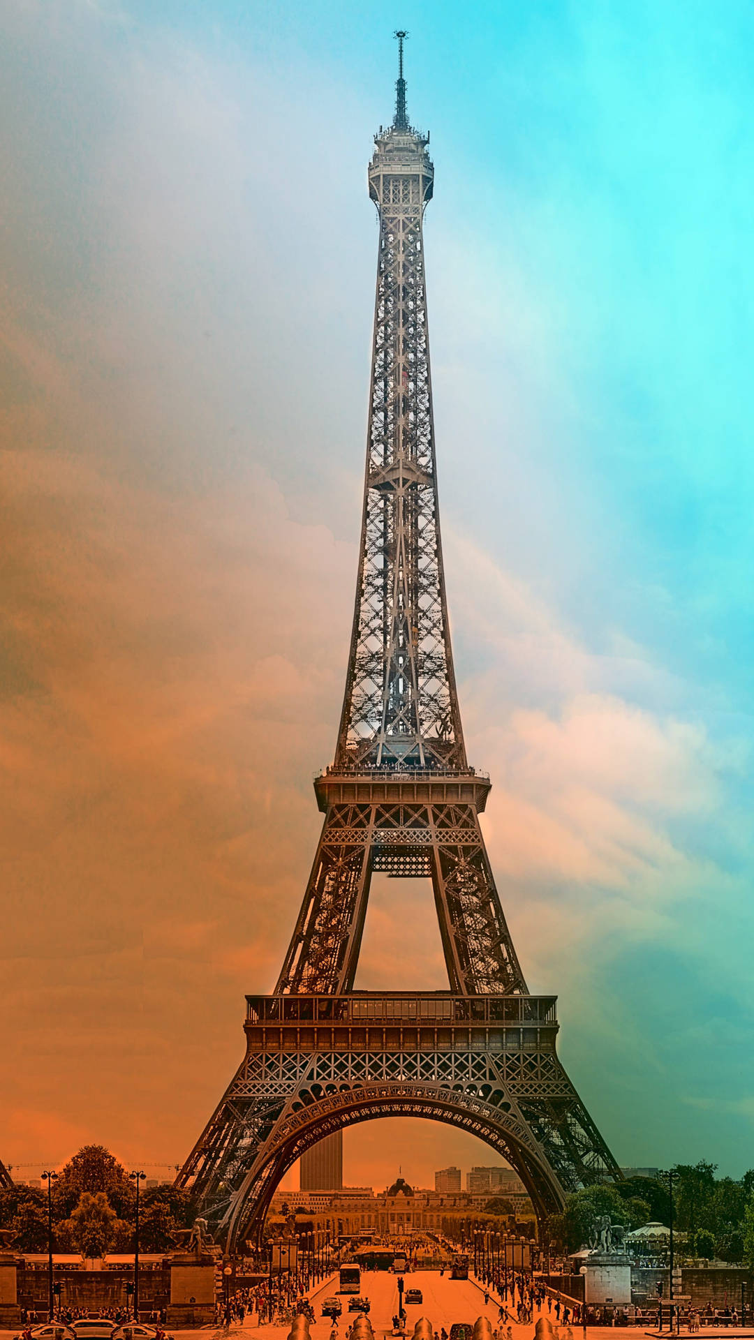 Eiffel Tower France Background