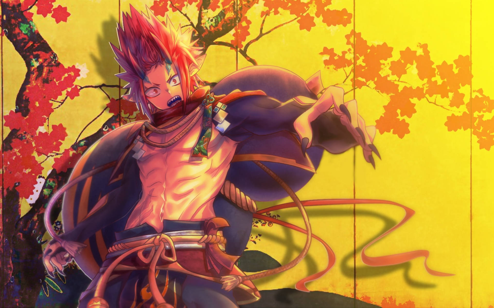 Eijiro Kirishima Anime Artwork