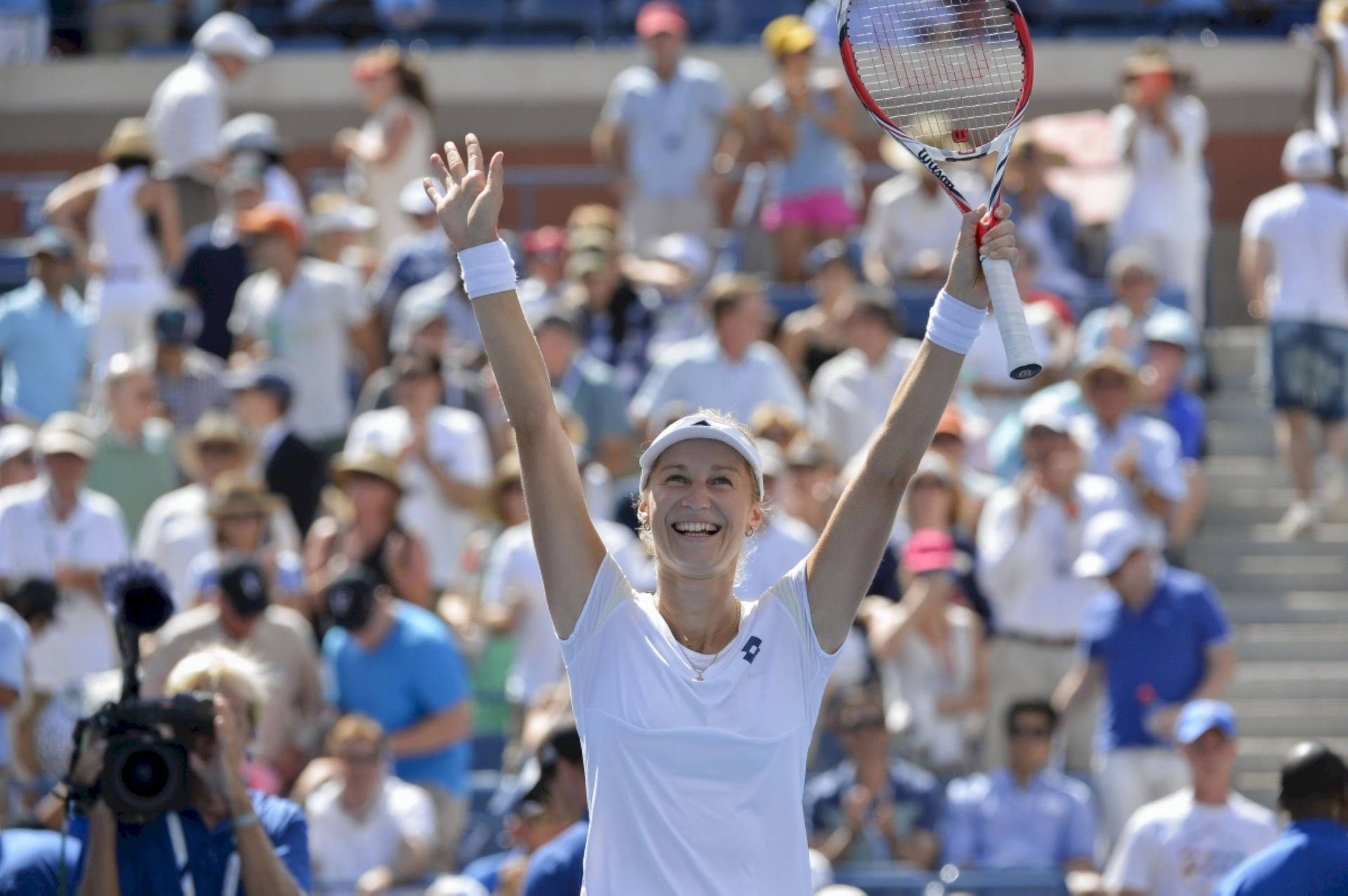 Ekaterina Makarova Happy Celebrating Background