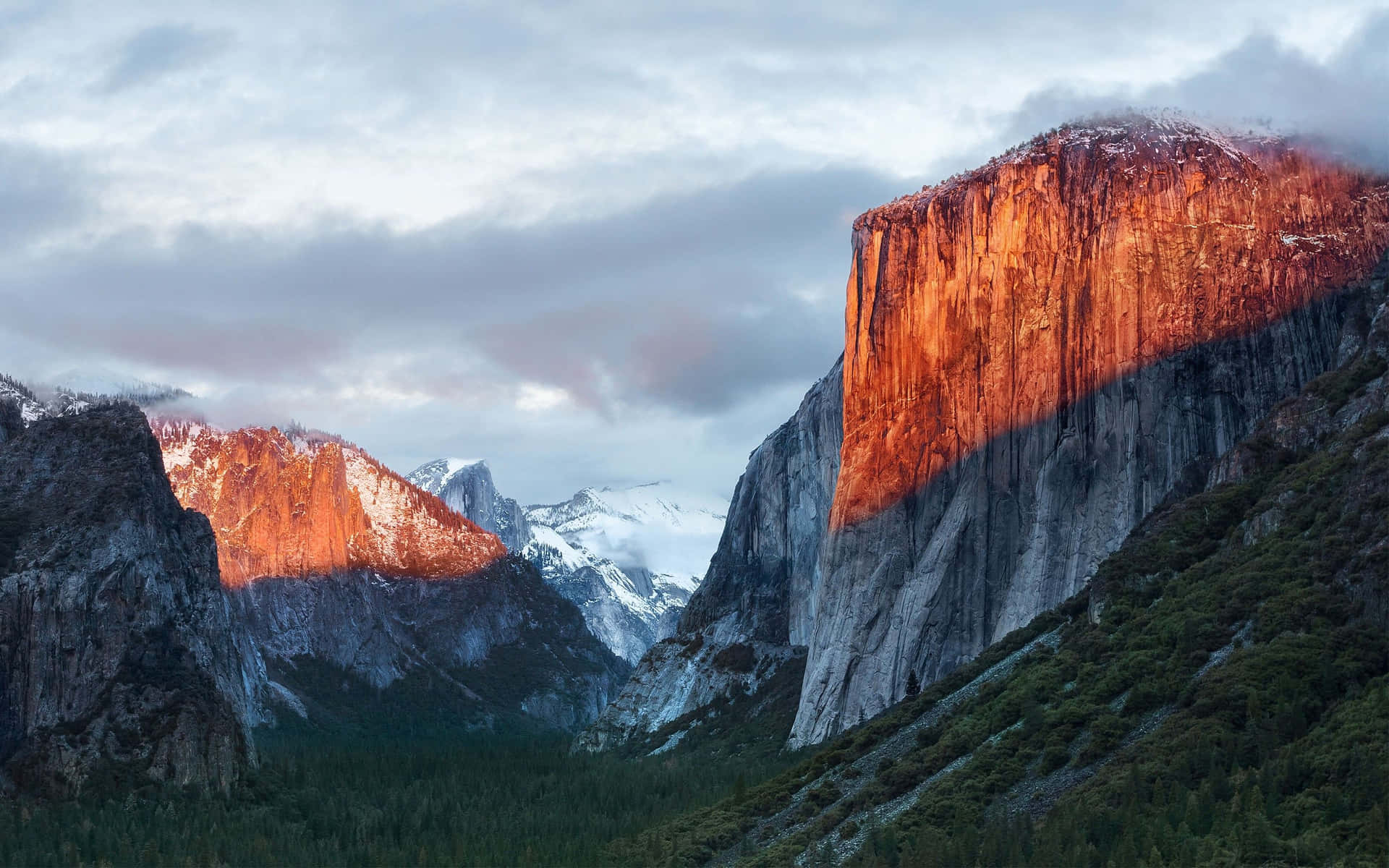 El Capitan Cliff Macbook Default Background