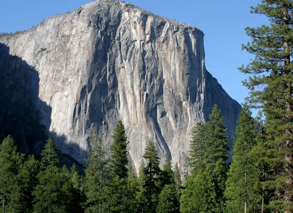 El Capitan Iconic Rock Formation Background