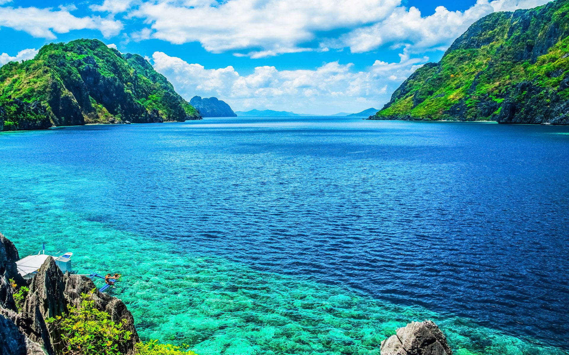 El Nido Palawan Islands Background