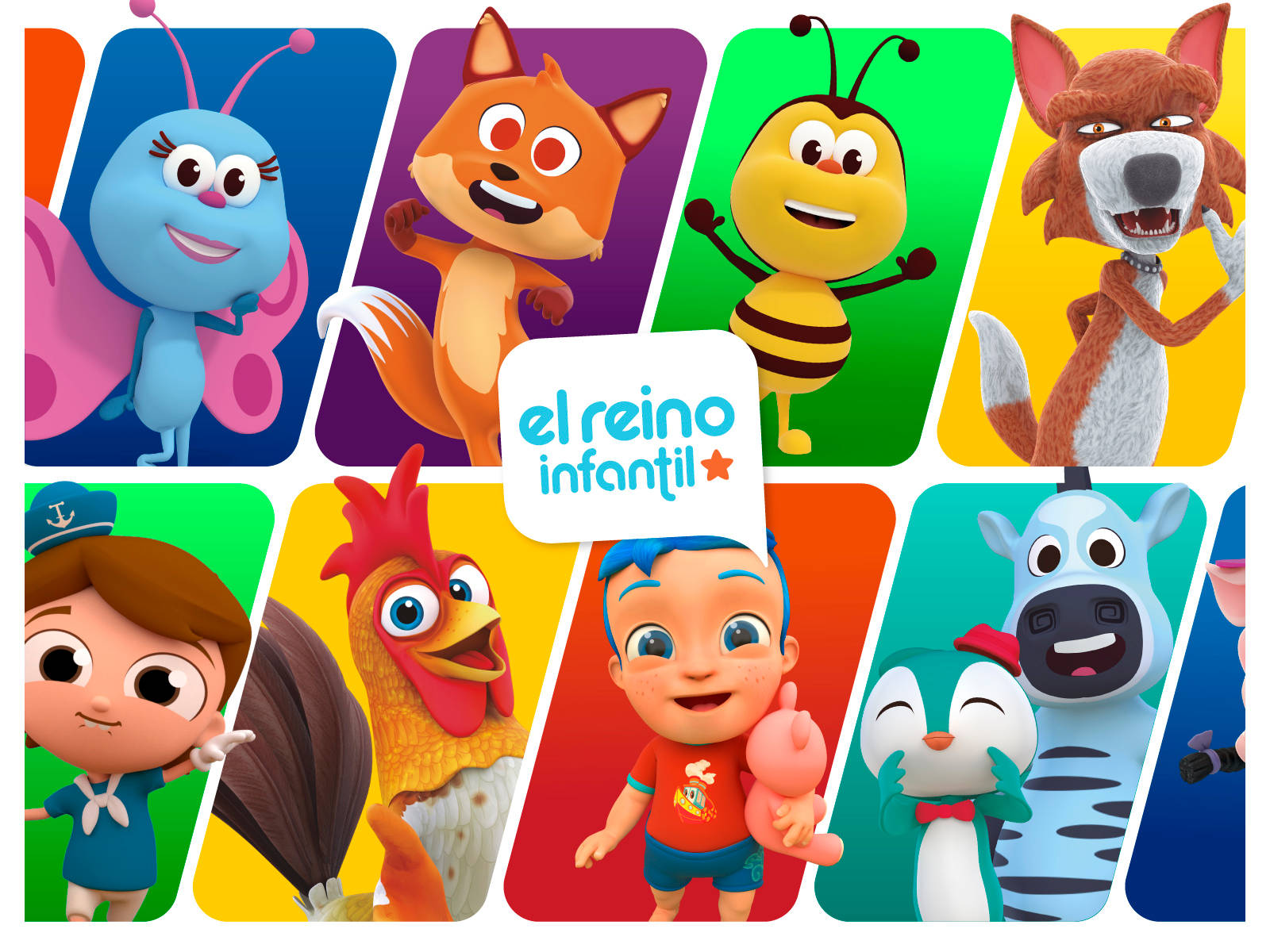 El Reino Infantil Characters Background