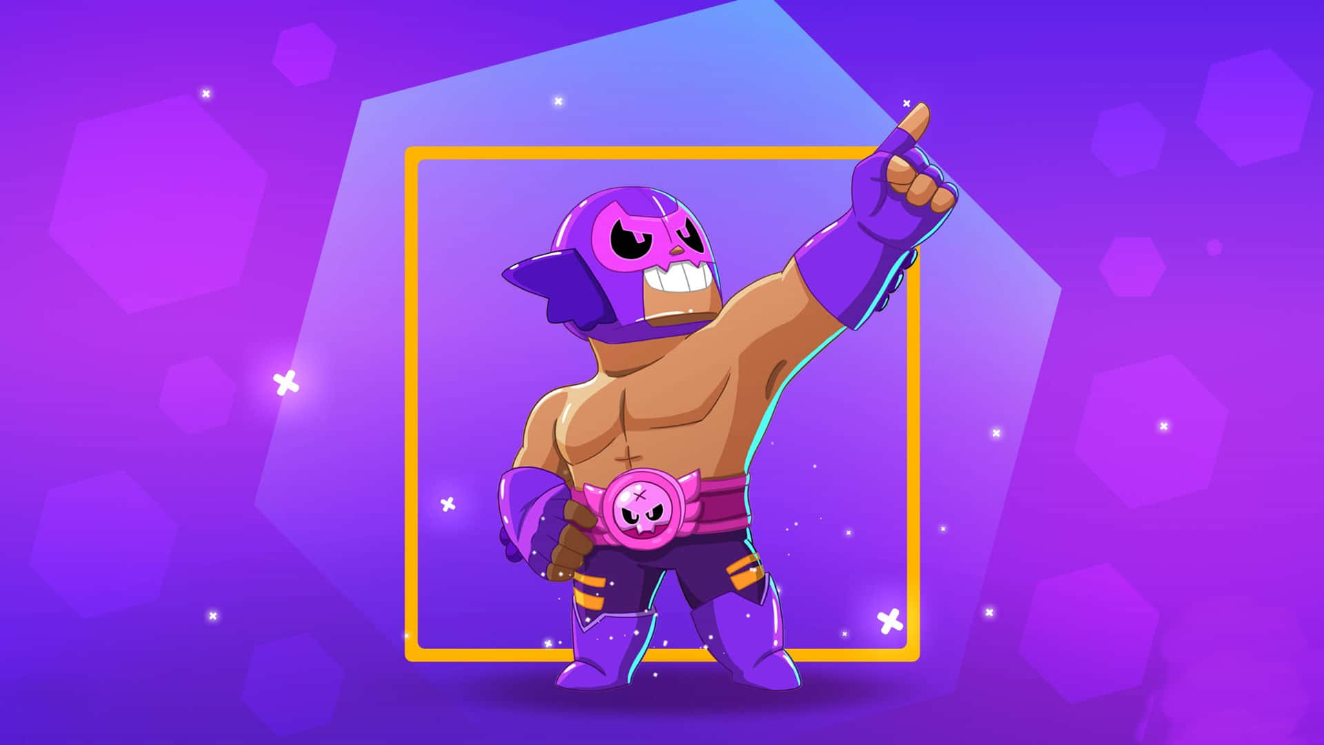 El Rudo Primo Leon Brawl Stars Background