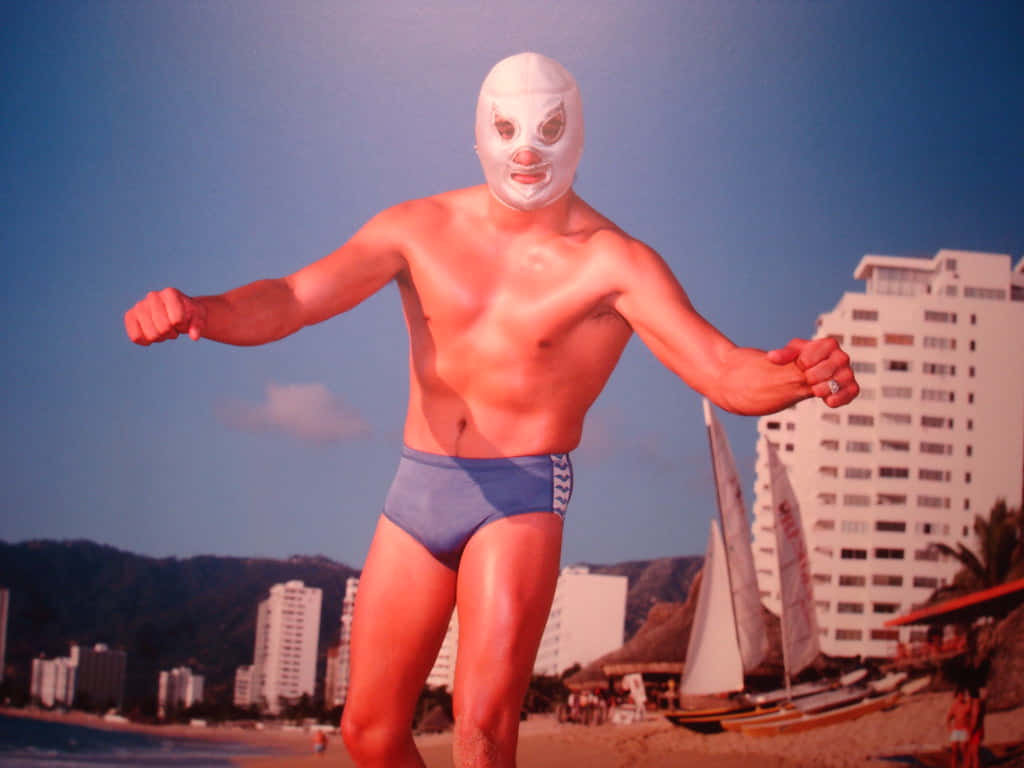 El Santo Beach Pose Background