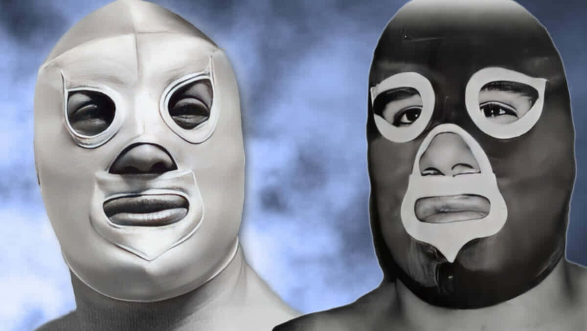 El Santo Legendary Luchador Masks Background