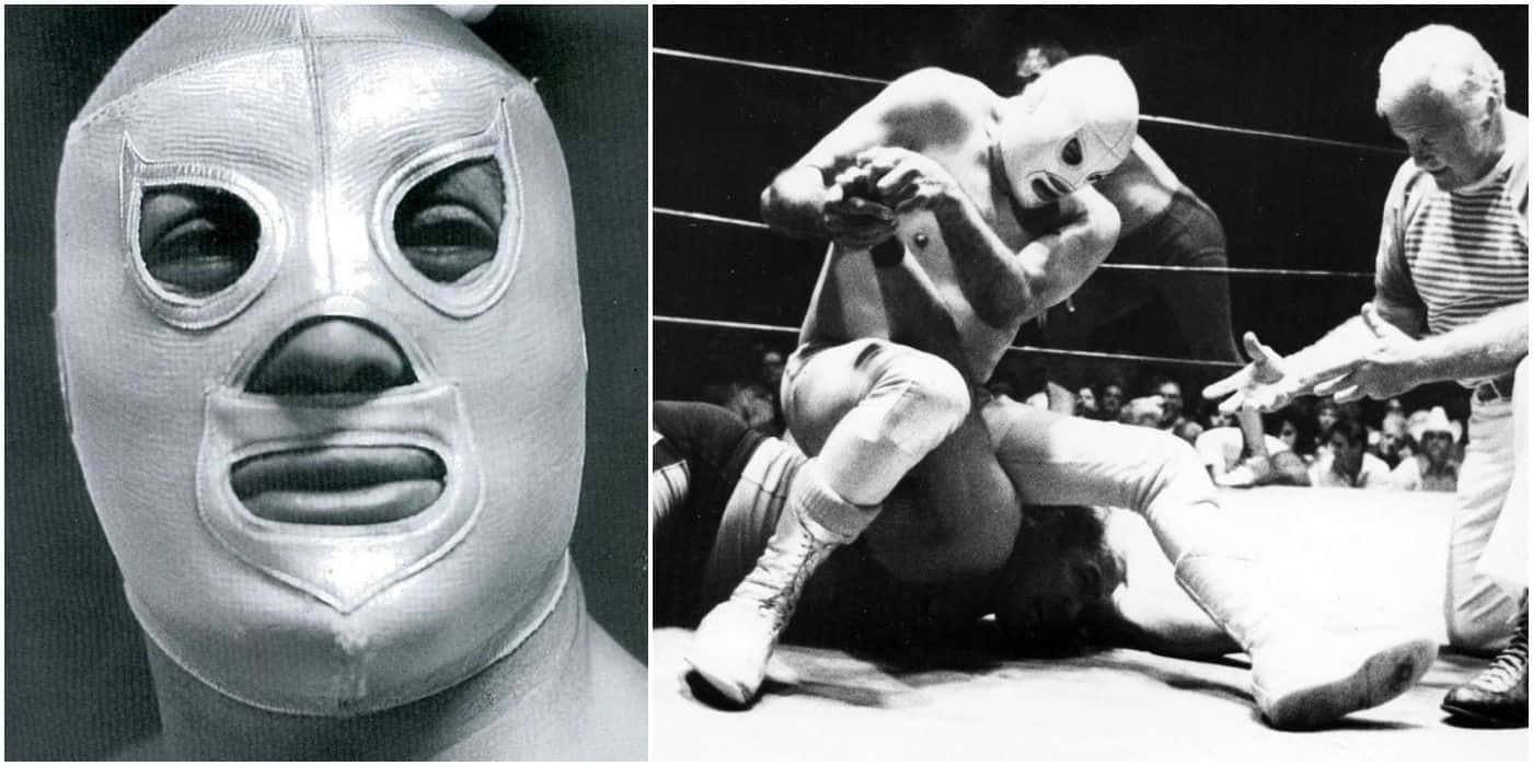El Santo Wrestling Legend Background