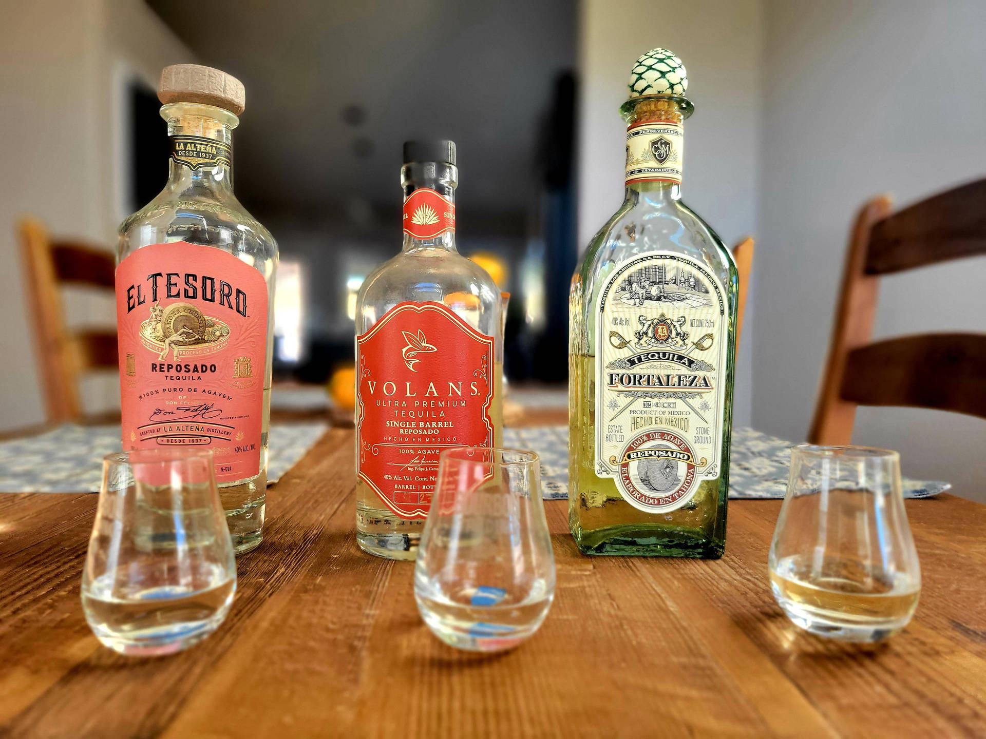 El Tesoro, Volans, And Fortaleza Tequila