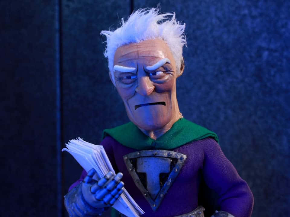 Elderly Titanium Rex From Supermansion Series
