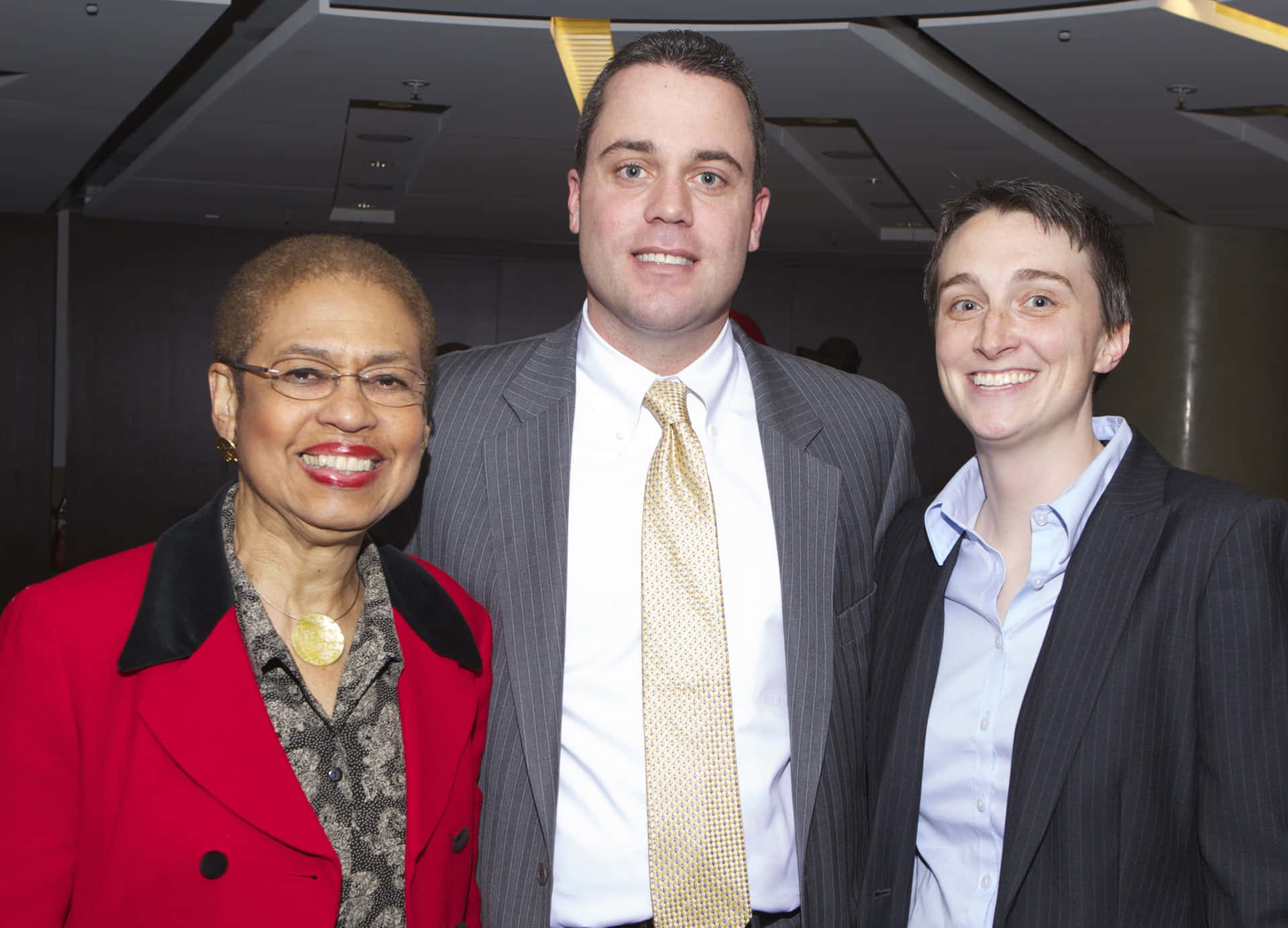 Eleanor Holmes Norton Interacting With People Background