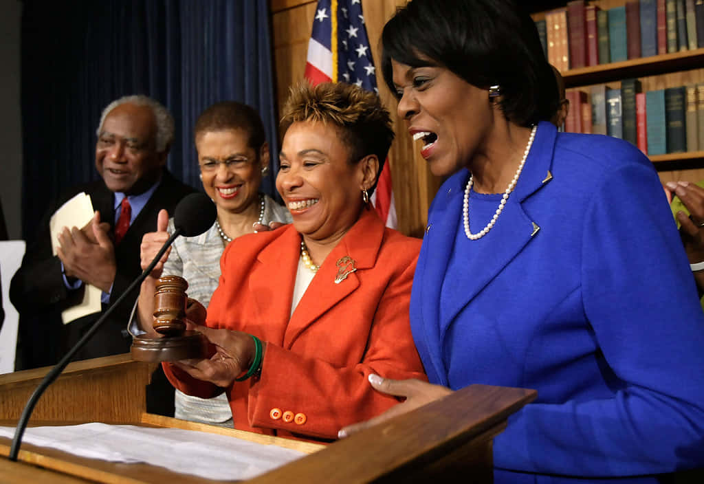 Eleanor Holmes Norton With Other Women