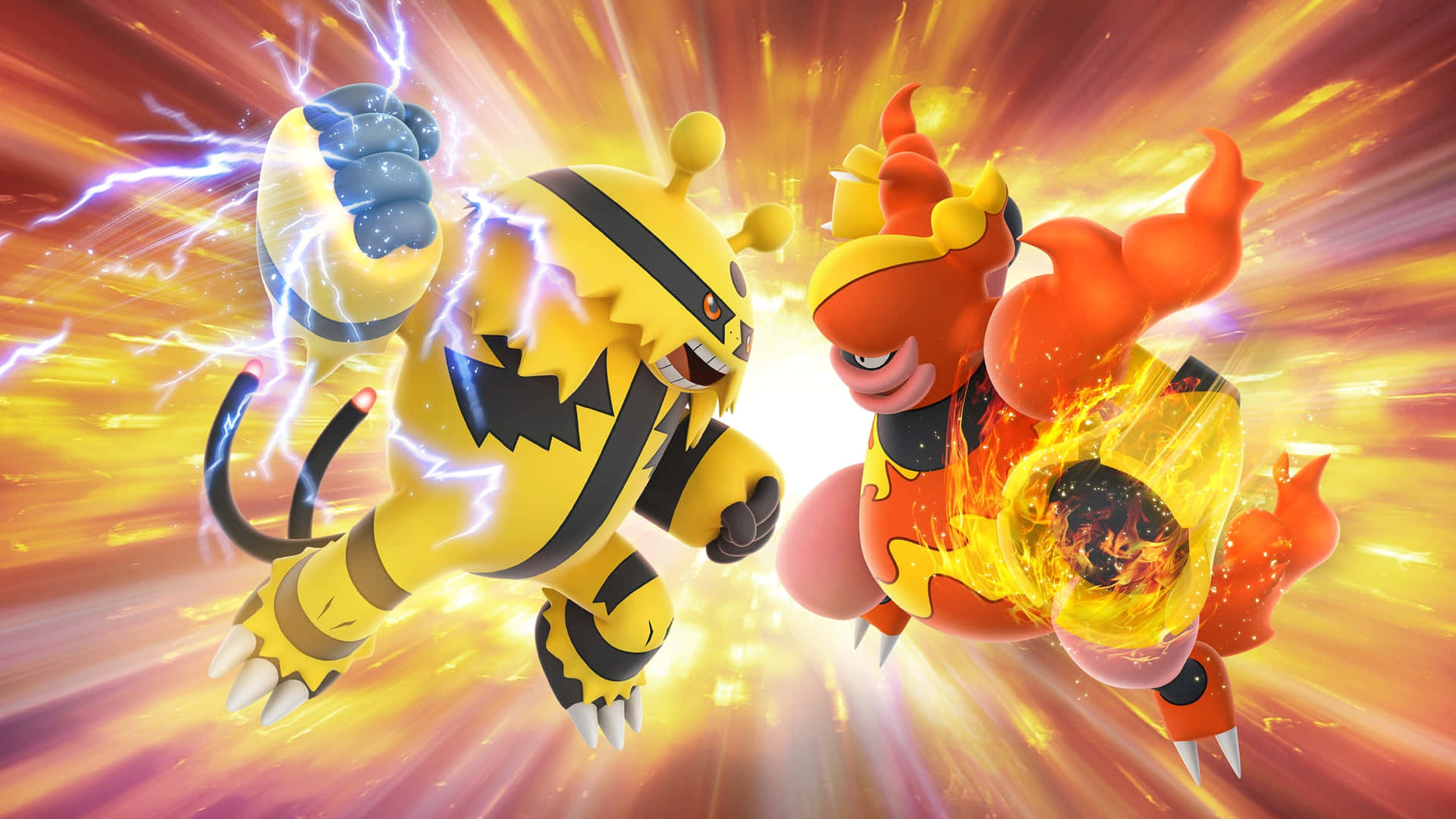 Electivire Vs Magmar Epic Battle
