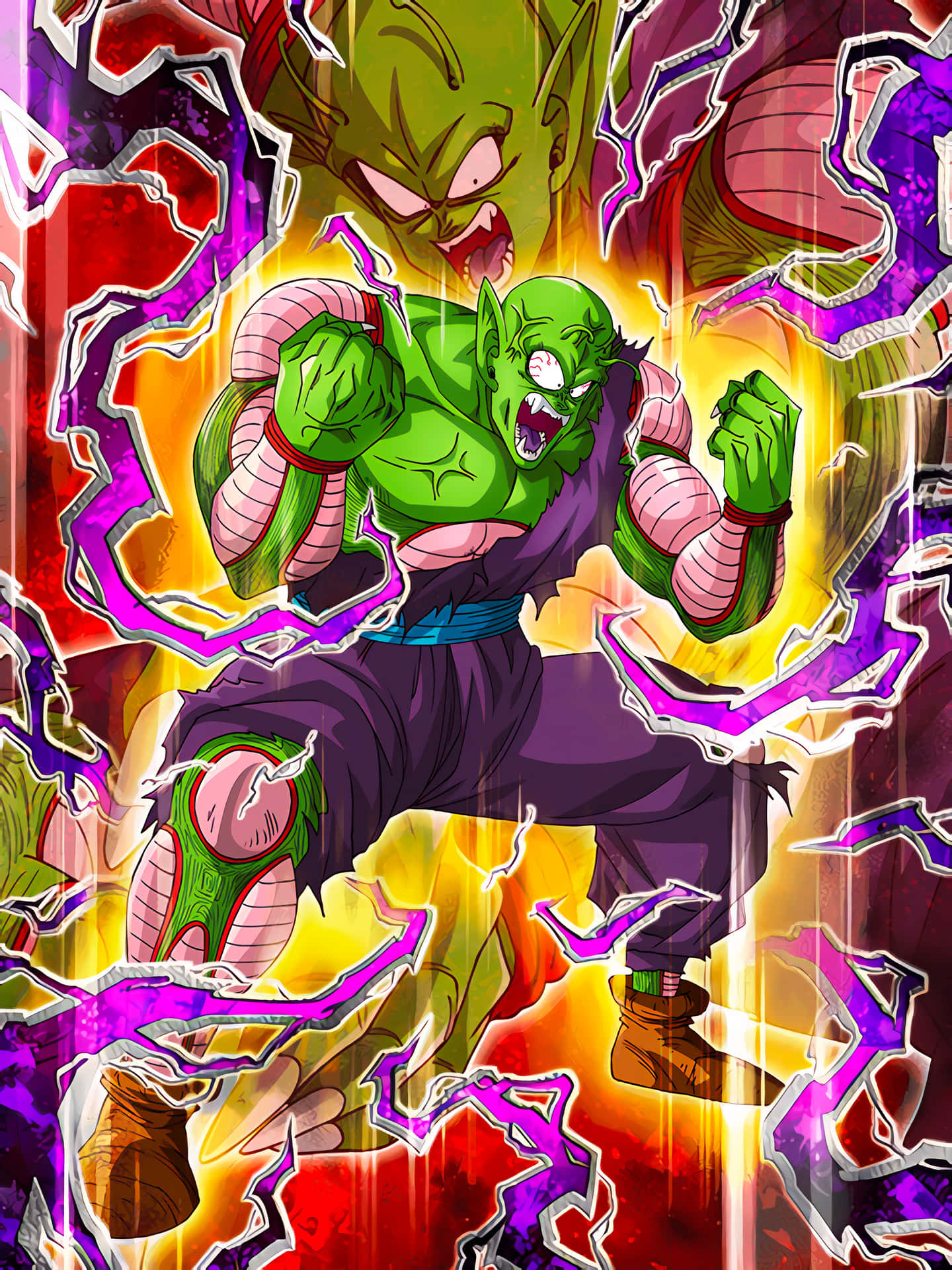 Electric_ Fury_ Piccolo_ Art Background