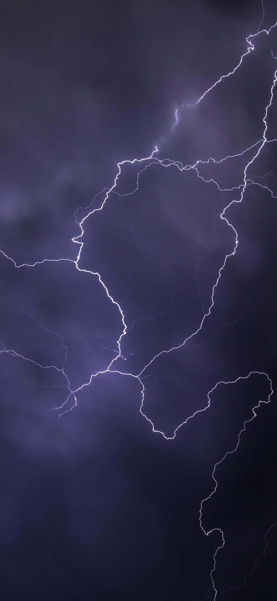 Electric Veins Lightning Storm Background