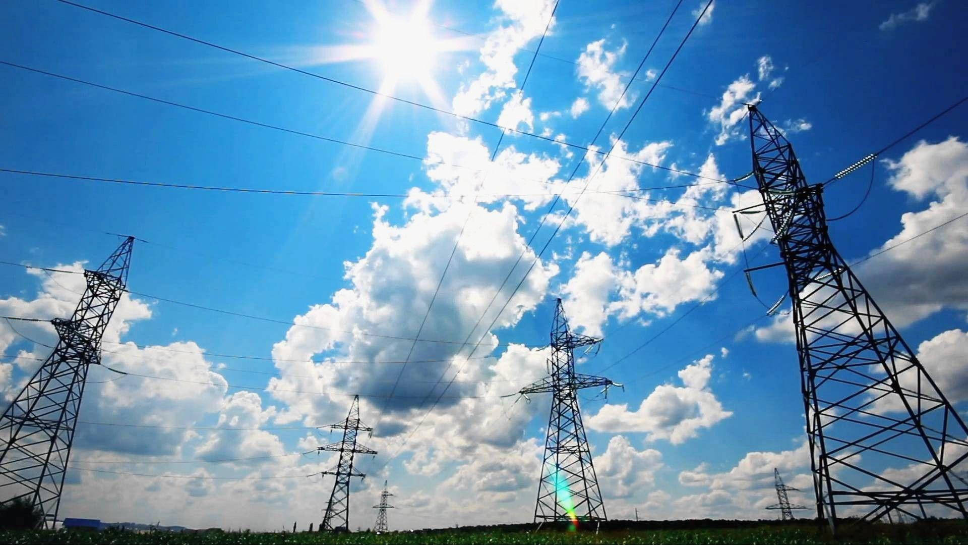 Electrician's Pylons Electrical Towers Background