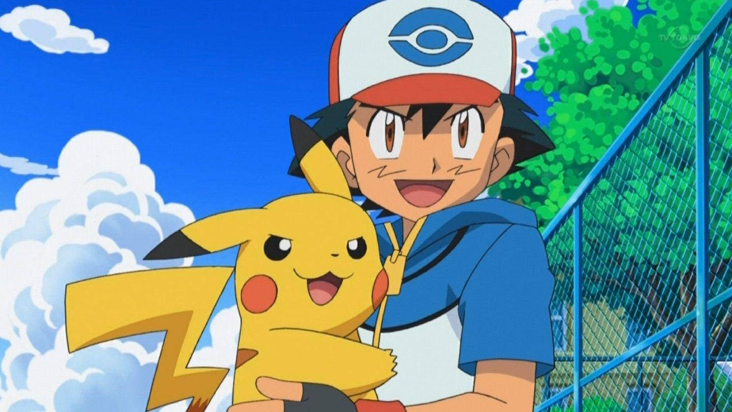 Electrifying Duo - Ash And Pikachu In Full Hd