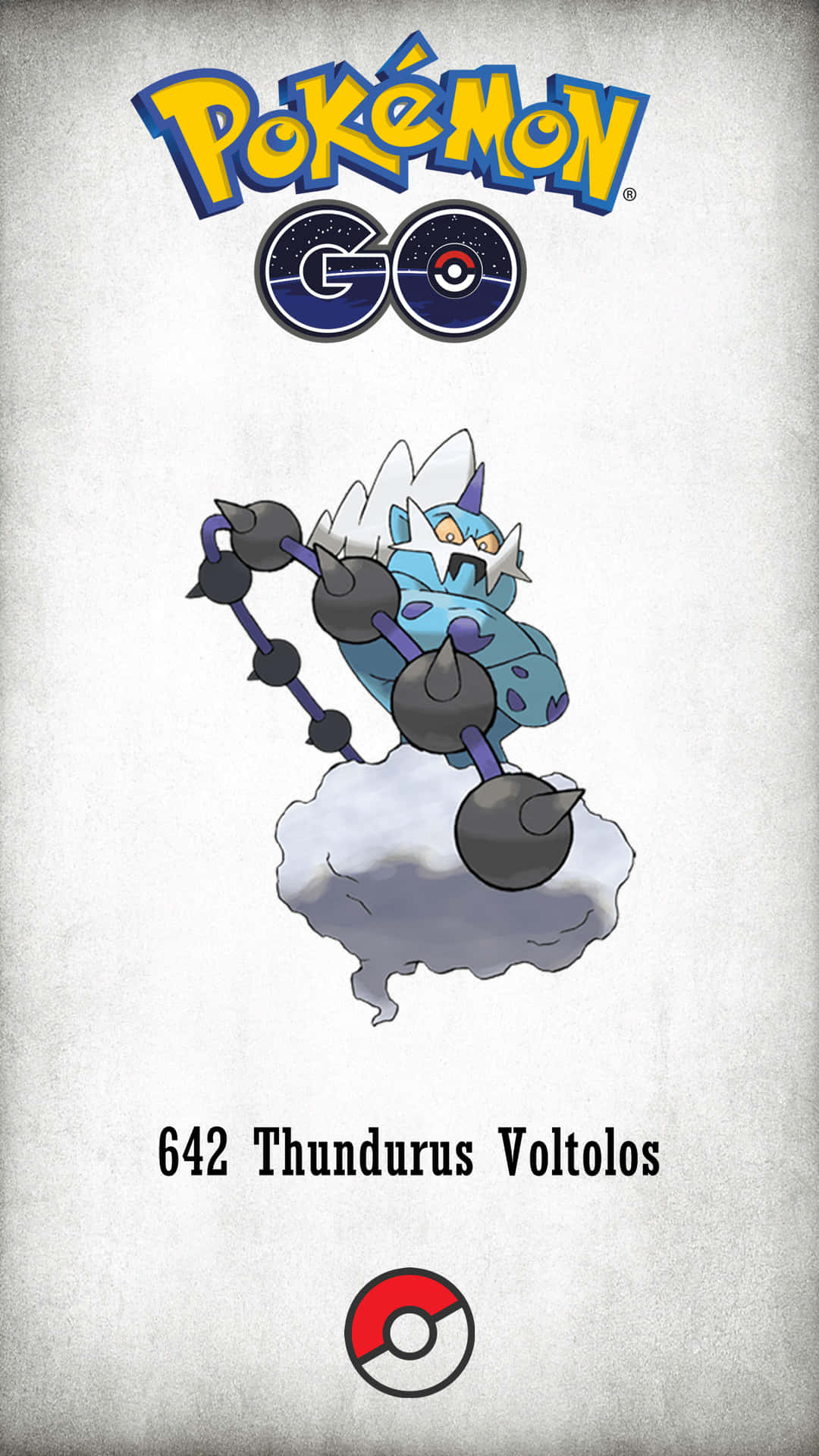 Electrifying Power - Thundurus From Pokemon Go Background