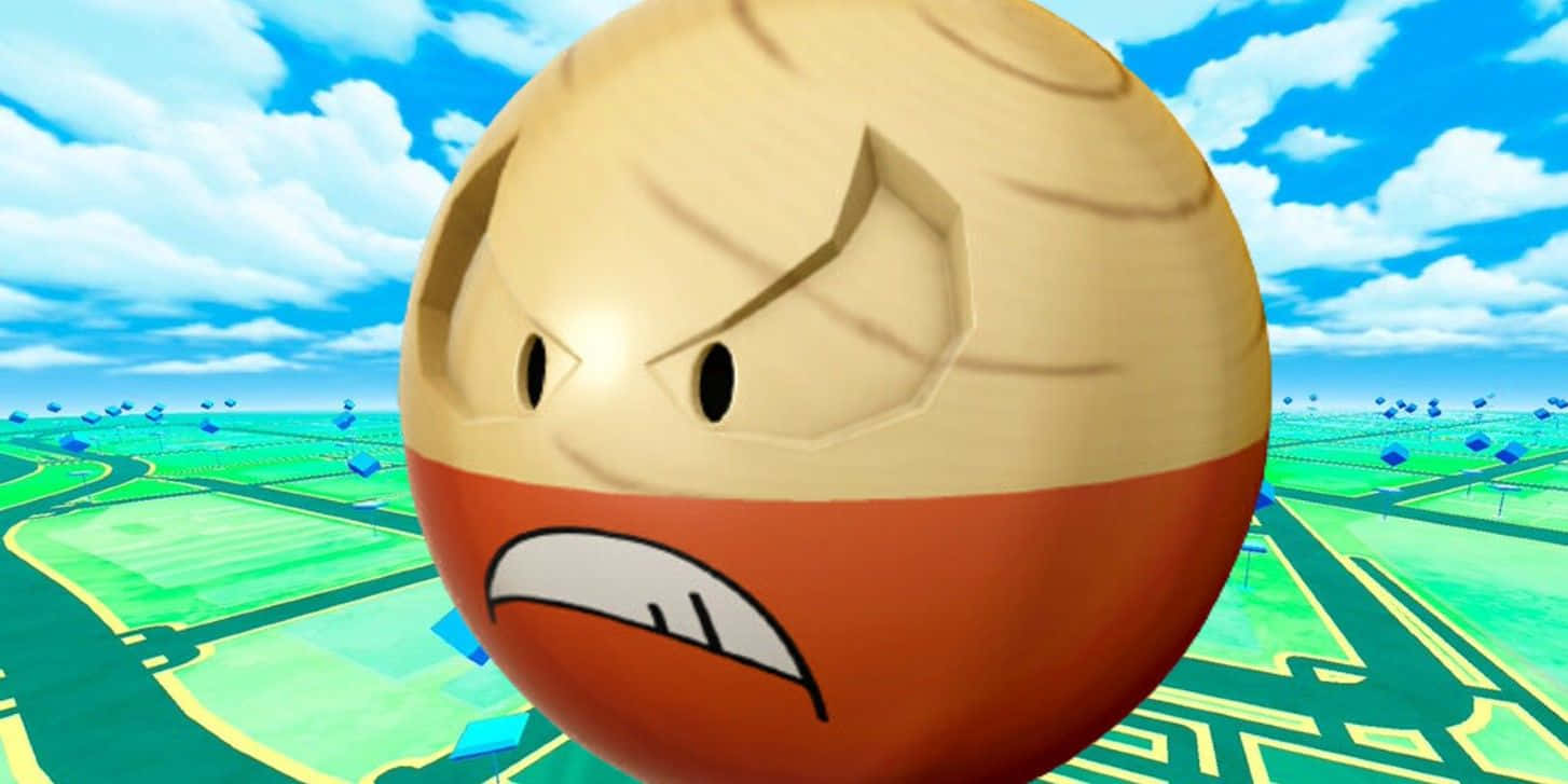 Electrode On Map Background