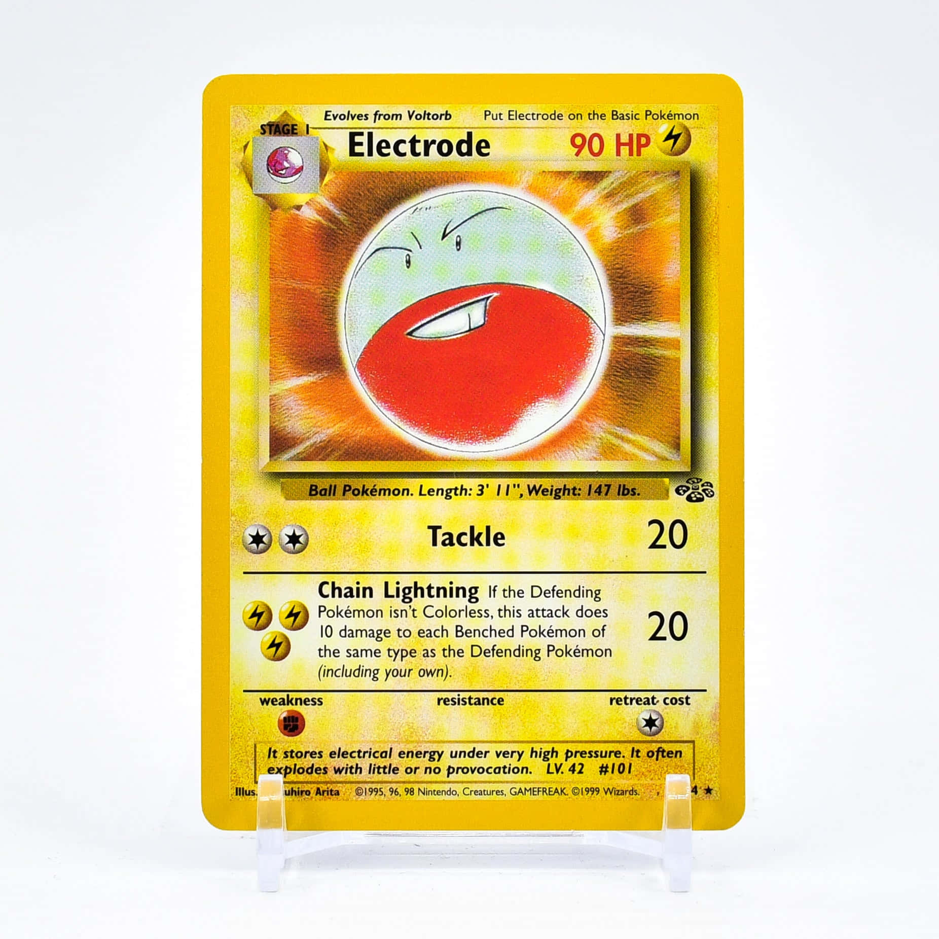 Electrode Tackle Background
