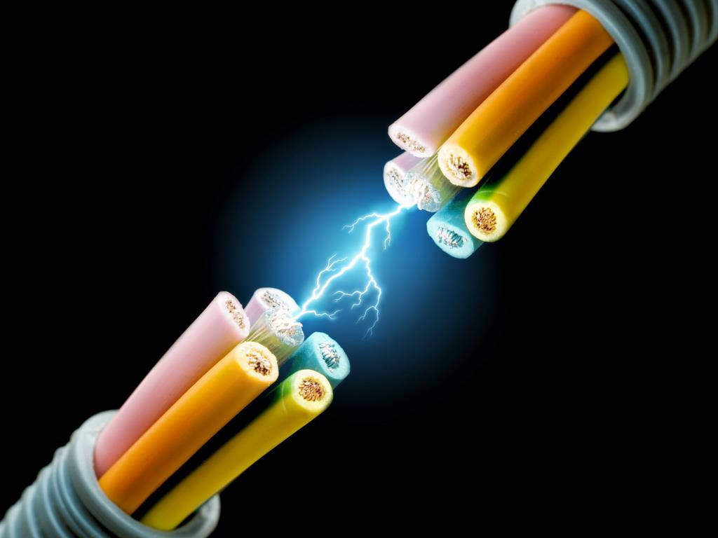 Electronics Copper Wire Background