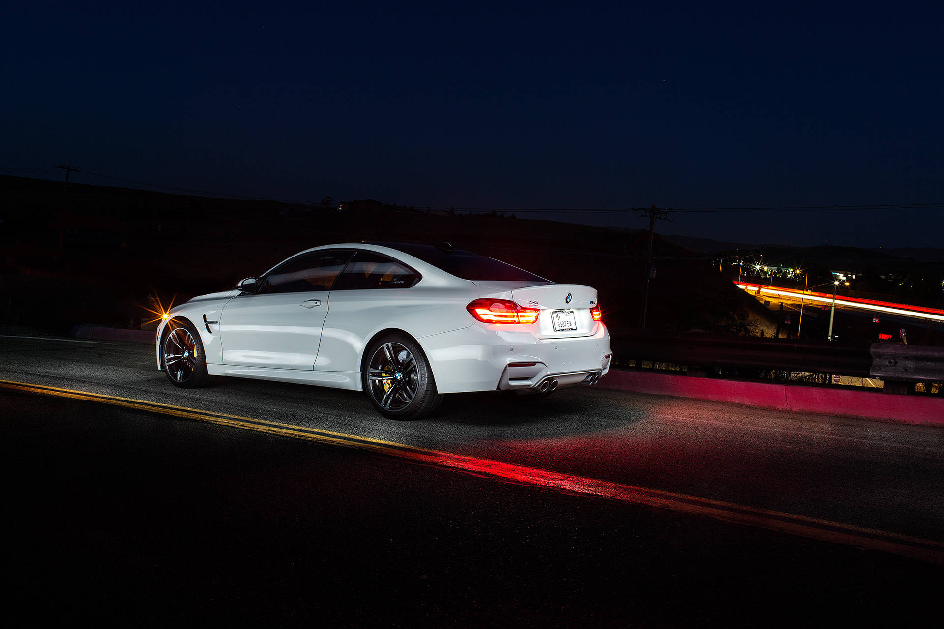 Elegance In Motion - 2015 Full Hd White Bmw M4 Background