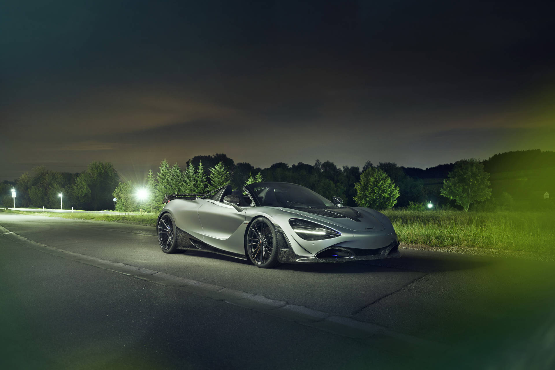 Elegance In Motion: Mclaren 720s Luxury Supercar Background