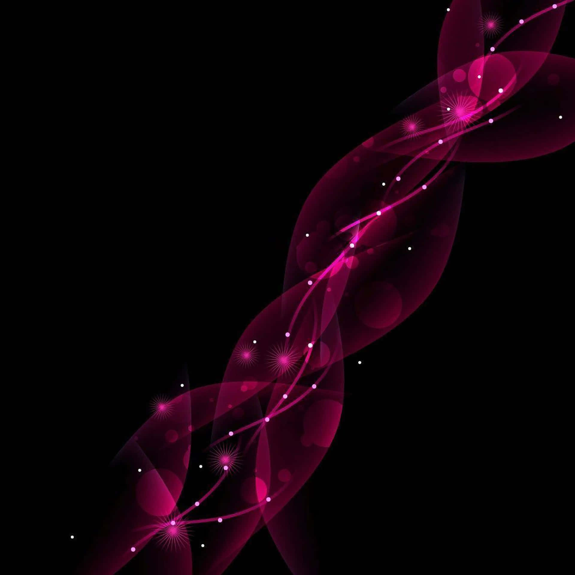 Elegance In Technology: Pink Ipad Background