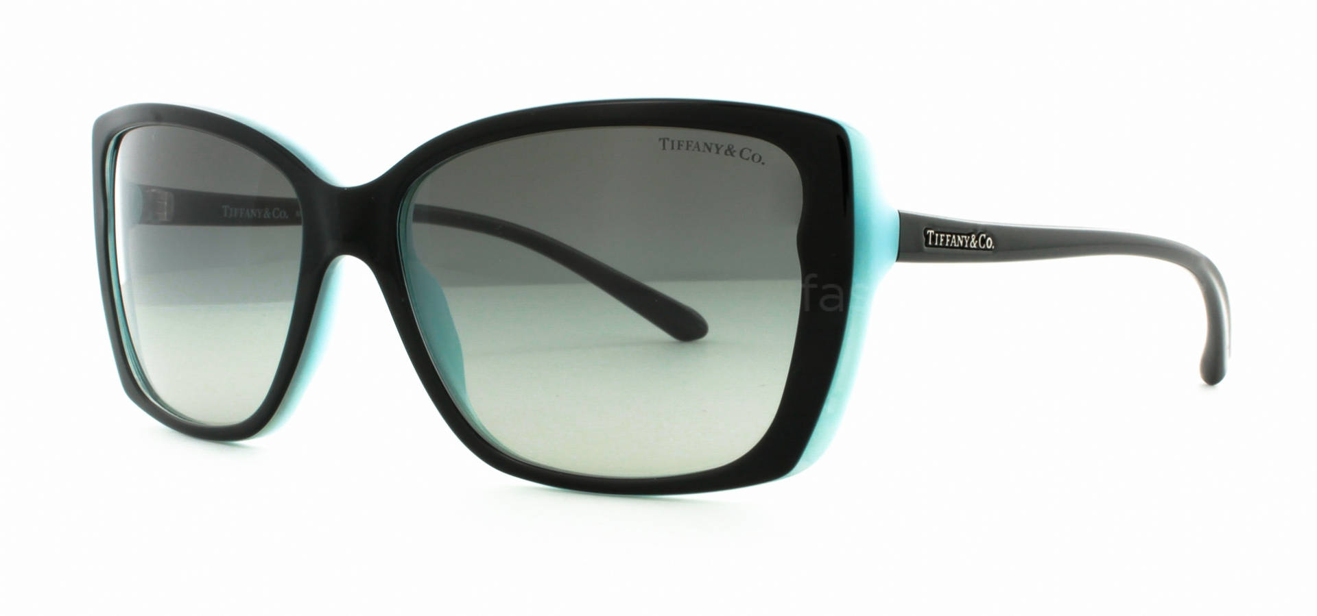 Elegance In Vision - Tiffany & Co. Tf4090-b Sun Glasses In Havana Blue. Background