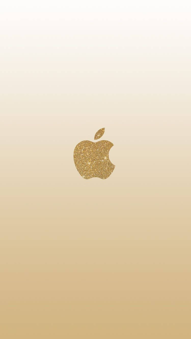 Elegance Redefined With Apple Iphone 6s Gold Background