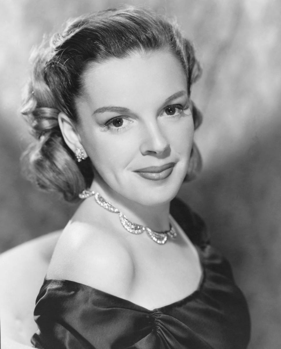 Elegant American Actress Judy Garland