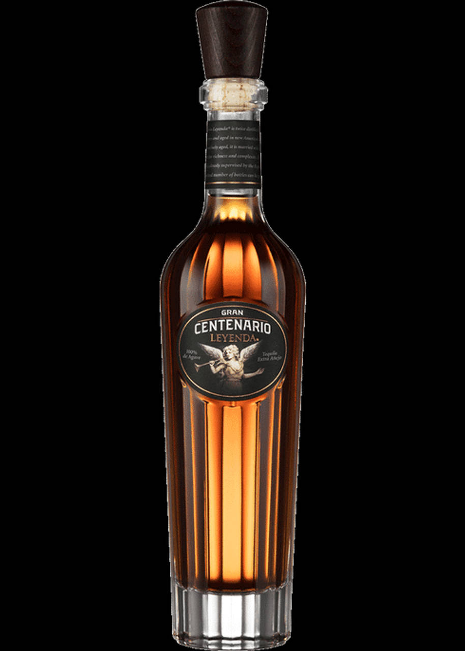 Elegant Bottle Of Gran Centenario Leyenda Tequila Background