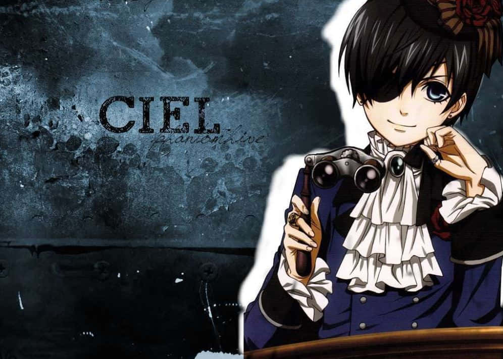Elegant Ciel Phantomhive In A Dazzling Outfit