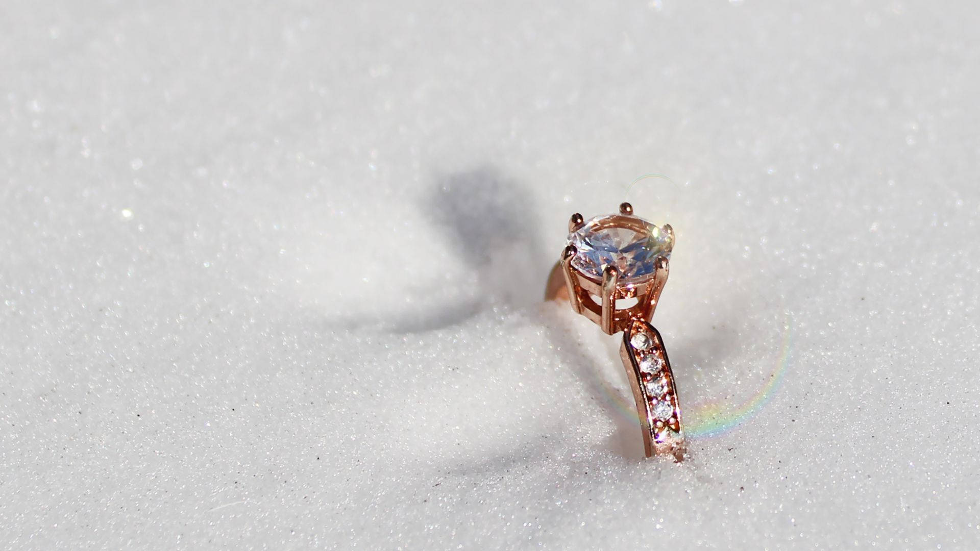 Elegant Cushion Cut Morganite Ring Background