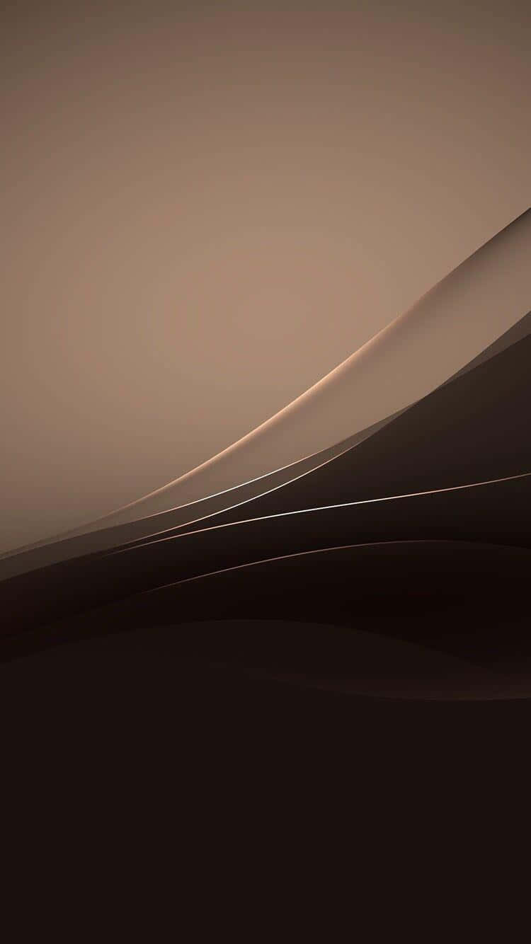 Elegant Dark Brown Iphone Background