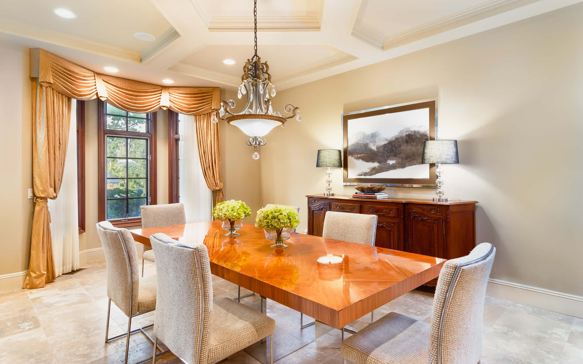 Elegant Dining Room Interior