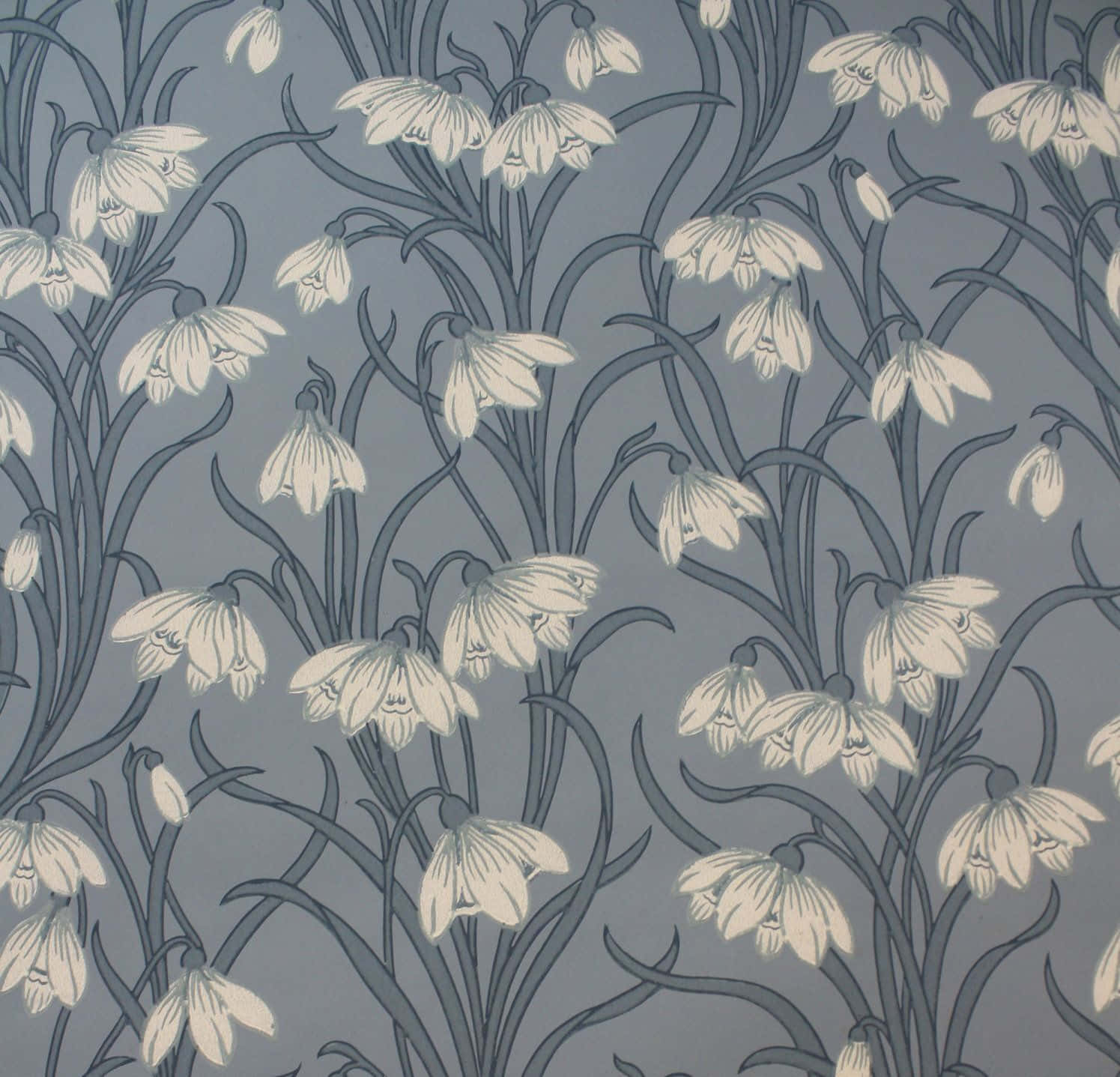 Elegant Floral Pattern1920s Background