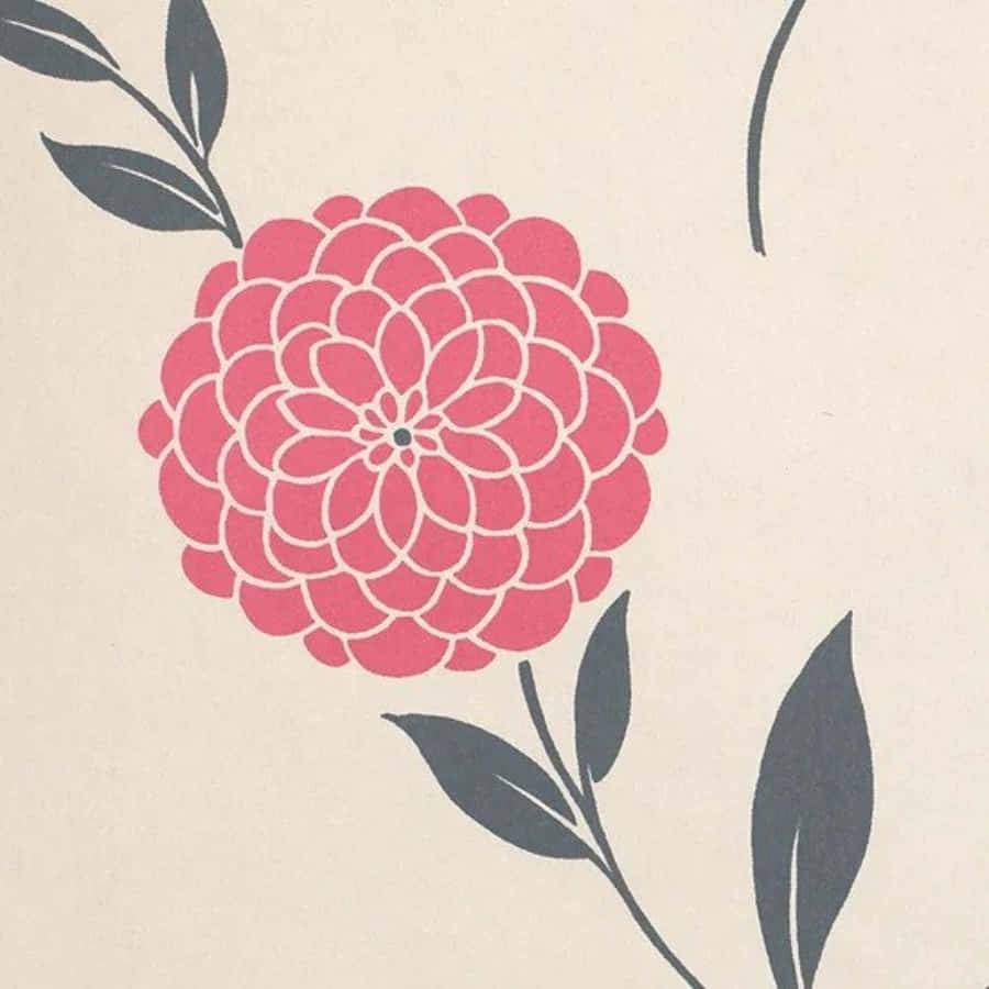 Elegant Gray And Pink Abstract Design Background