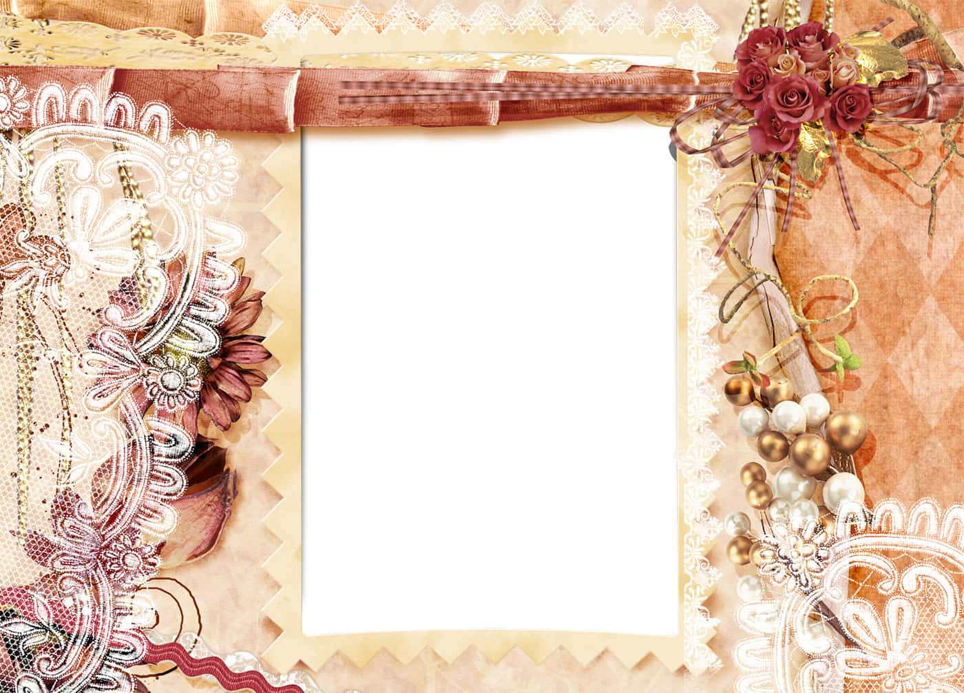 Elegant Love Frame Background