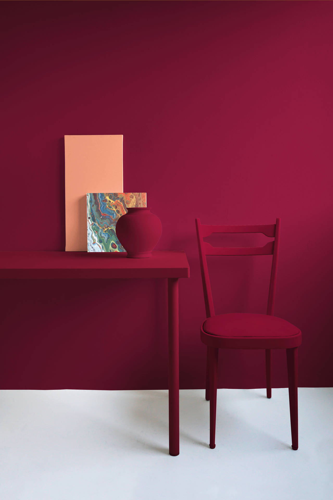 Elegant Magenta Theme Home Decor