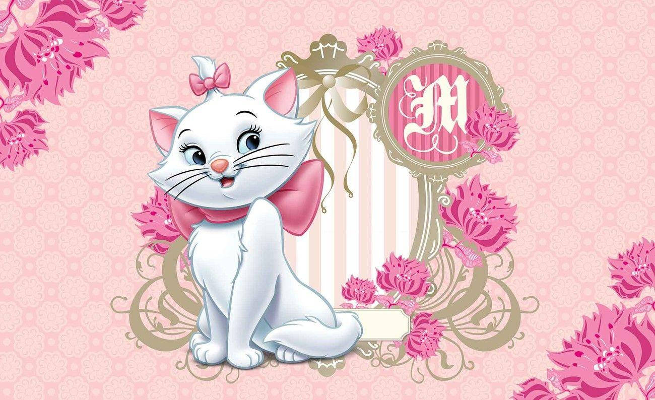 Elegant Marie Cat Background