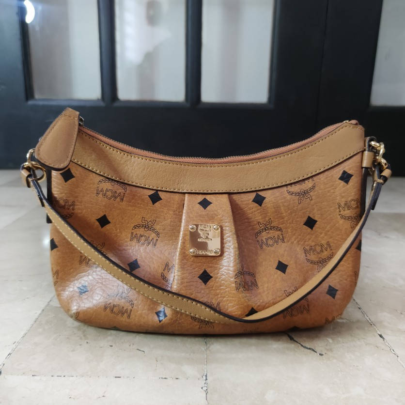 Elegant Mcm Designer Shoulder Bag