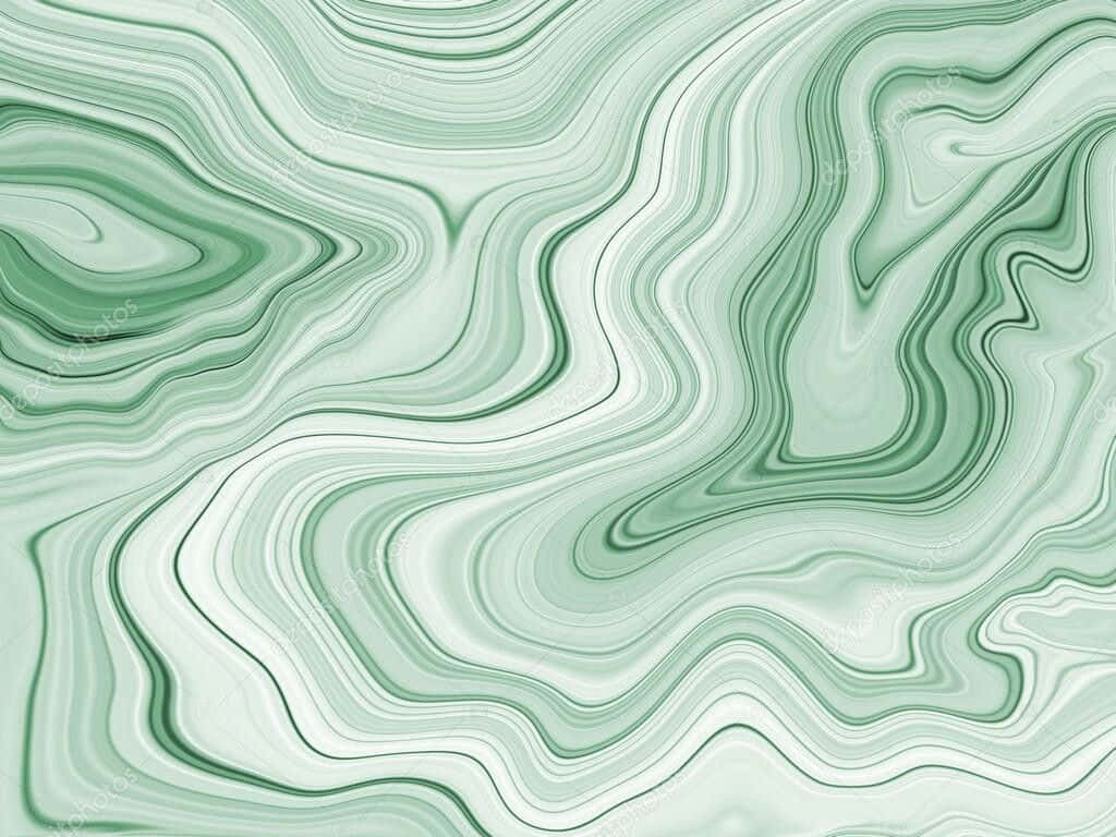 Elegant Mint Green Marble Background