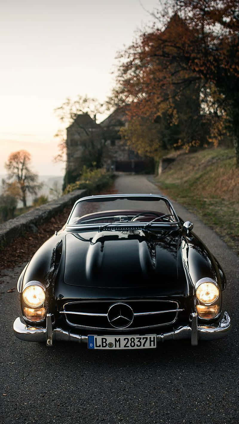 Elegant Old Mercedes Benz 300sl