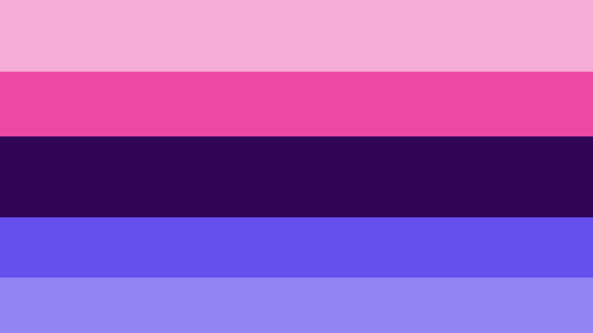 Elegant Omnisexual Flag Representation Background