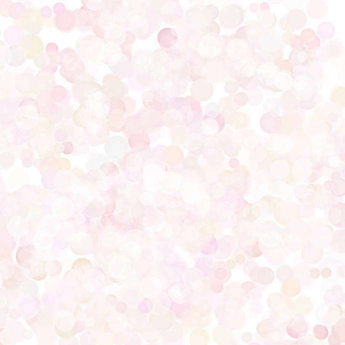 Elegant Pink And White Circular Patterned Background