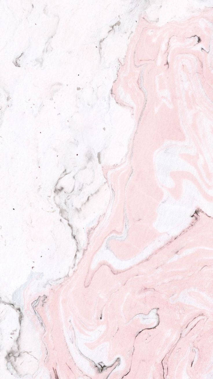 Elegant Pink Marble Texture With Grey Specks