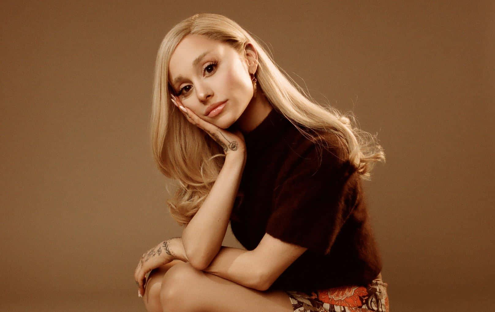 Elegant Pose Celebrity Portrait