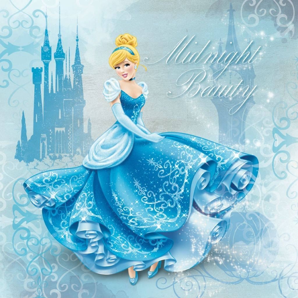Elegant Princess Cinderella Background