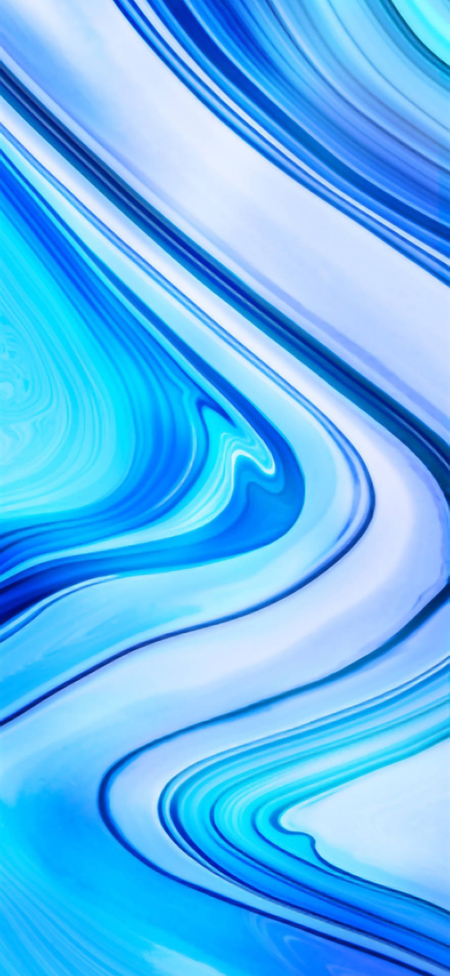 Elegant Redmi 9 Showcased In Shades Of Blue Background