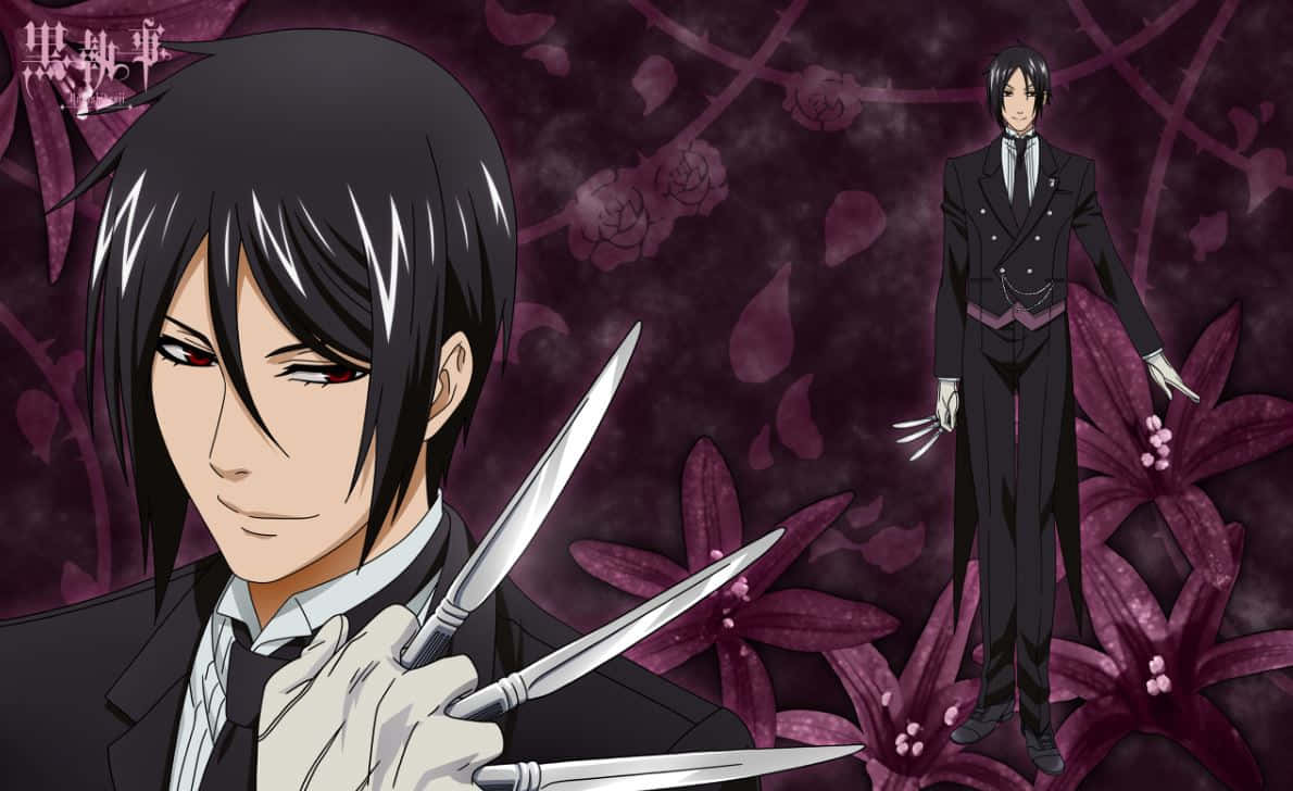 Elegant Sebastian Michaelis In Action